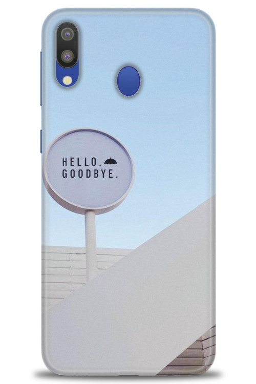 Samsung Galaxy A10S Kılıf HD Baskılı Kılıf - Hello GoodBye