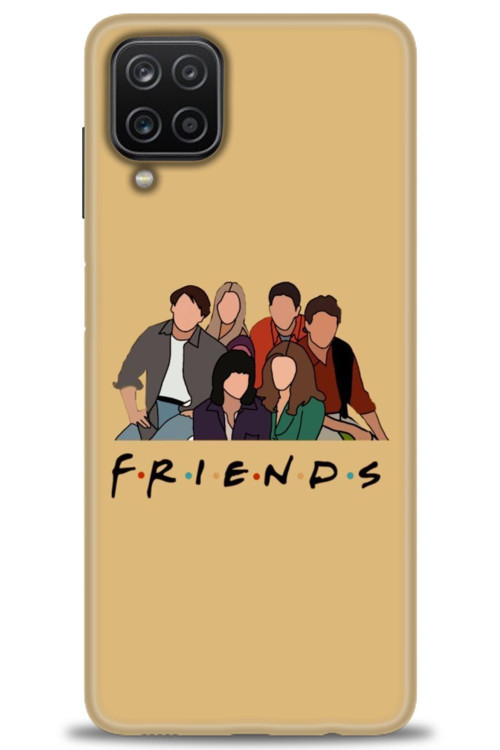 Samsung Galaxy A12 Kılıf HD Baskılı Kılıf - Friends