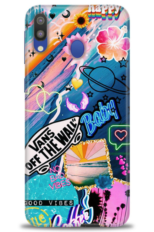 Samsung Galaxy A10S Kılıf HD Baskılı Kılıf - Happy Vans