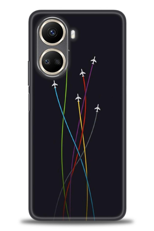 Realme 10 4G Kılıf HD Baskılı Kılıf - Uçaklar