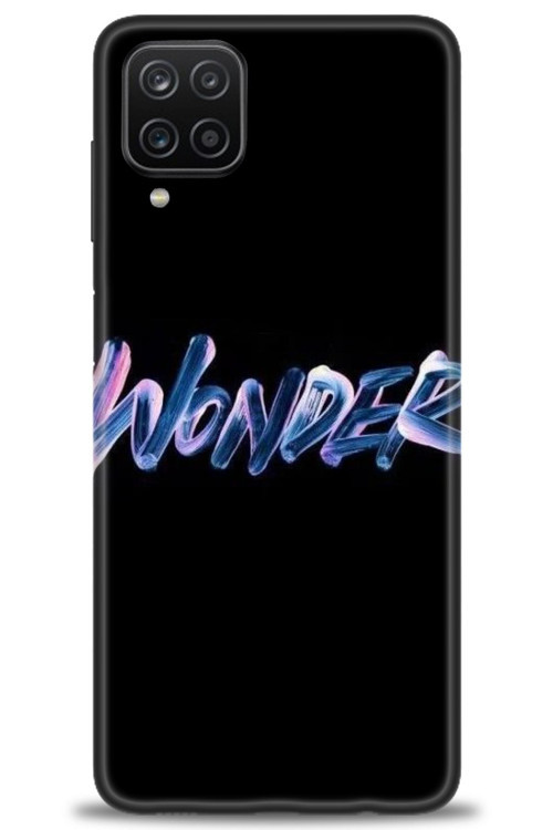 Samsung Galaxy A12 Kılıf HD Baskılı Kılıf - Wonder