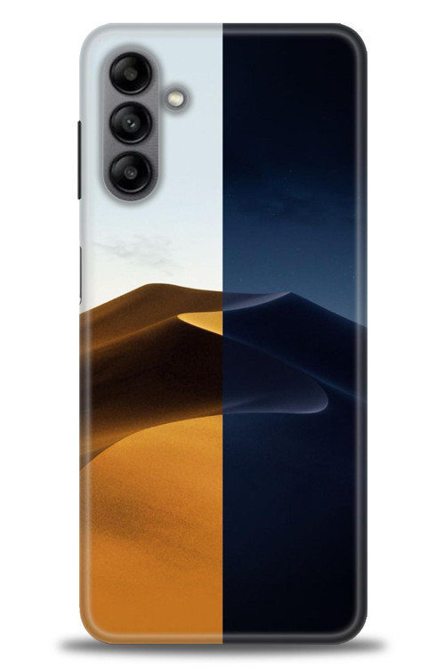 Samsung Galaxy A04S Kılıf HD Baskılı Kılıf - Gece ve Gündüz