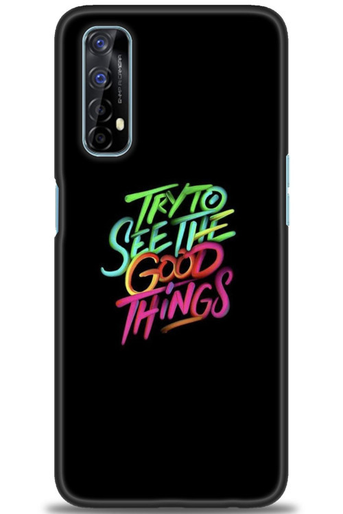 Realme 7 Kılıf HD Baskılı Kılıf - Good Things