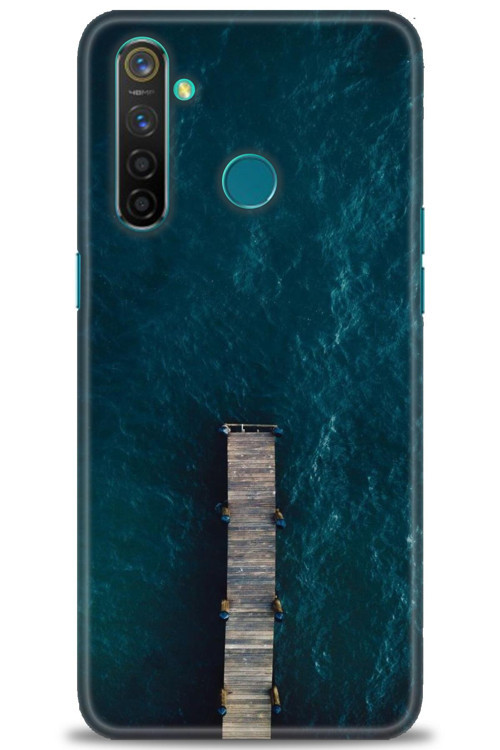 Realme 5 Pro Kılıf HD Baskılı Kılıf - İskele