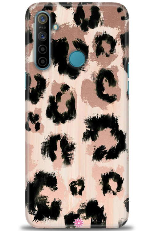 Realme 6i Kılıf HD Baskılı Kılıf - Leopar