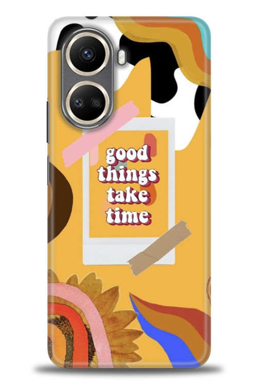 Realme 10 4G Kılıf HD Baskılı Kılıf - Take Time