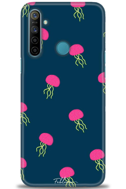 Realme 5i Kılıf HD Baskılı Kılıf - Ahtapotlar