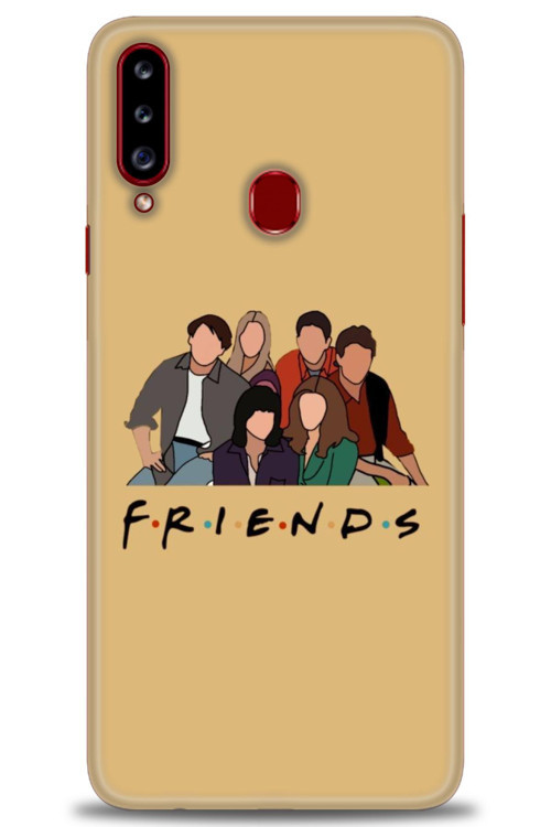 Samsung Galaxy A20S Kılıf HD Baskılı Kılıf - Friends