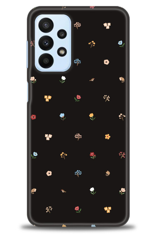 Samsung Galaxy A23 4G Kılıf HD Baskılı Kılıf - Flower