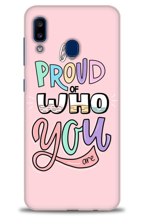 Samsung Galaxy A20 Kılıf HD Baskılı Kılıf - Who You