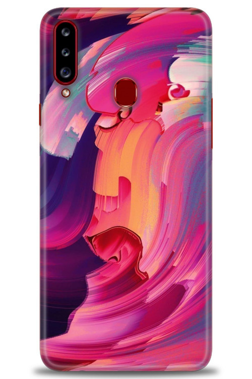 Samsung Galaxy A20S Kılıf HD Baskılı Kılıf - Renkler