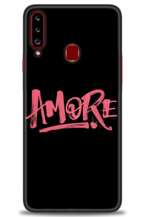 Samsung Galaxy A20S Kılıf HD Baskılı Kılıf - Amore