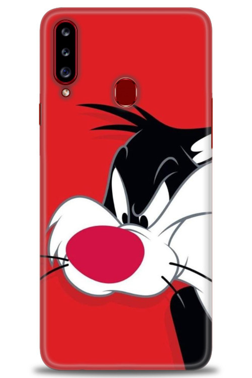 Samsung Galaxy A20S Kılıf HD Baskılı Kılıf - Sylvester