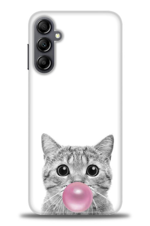 Samsung Galaxy A14 Kılıf HD Baskılı Kılıf - Cat