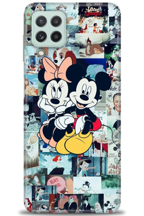 Samsung Galaxy A22 Kılıf HD Baskılı Kılıf - Cartoons