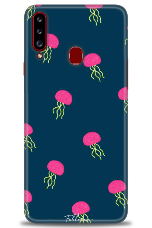 Samsung Galaxy A20S Kılıf HD Baskılı Kılıf - Ahtapotlar