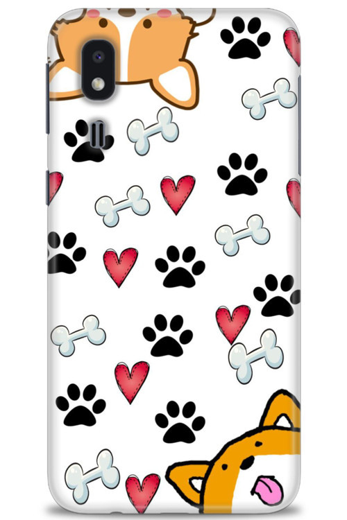 Samsung Galaxy A2 Core Kılıf HD Baskılı Kılıf - Dog