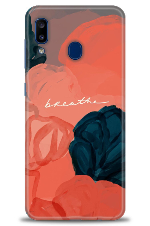 Samsung Galaxy A20 Kılıf HD Baskılı Kılıf - Breathe