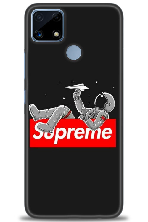 Realme C25 Kılıf HD Baskılı Kılıf - Supreme