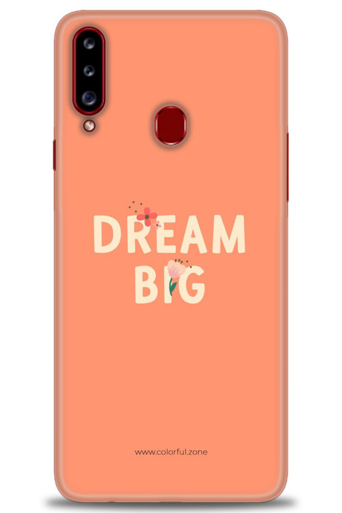 Samsung Galaxy A20S Kılıf HD Baskılı Kılıf - Dream Big