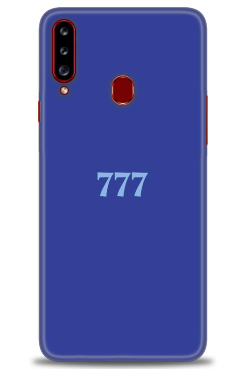 Samsung Galaxy A20S Kılıf HD Baskılı Kılıf - 777