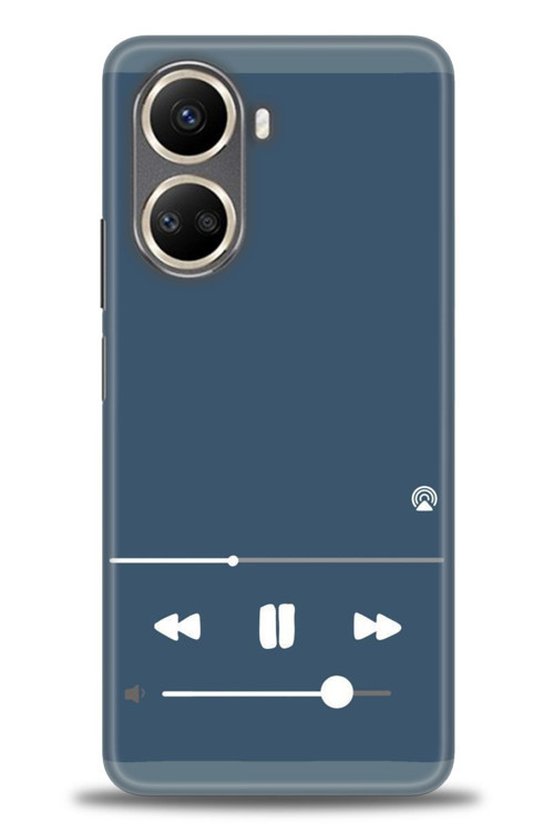 Realme C55 Kılıf HD Baskılı Kılıf - Müzik Çalar