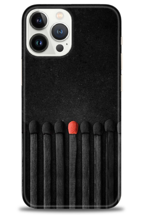 Realme C53 Kılıf HD Baskılı Kılıf - Kibrit Çöpleri