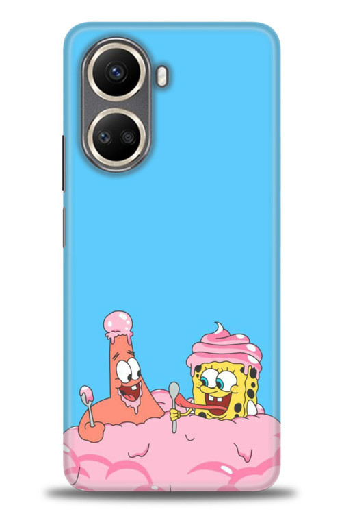 Tecno Camon 19 Pro Kılıf HD Baskılı Kılıf - SpongeBob