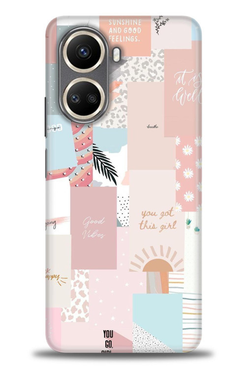 Realme C55 Kılıf HD Baskılı Kılıf - Girl
