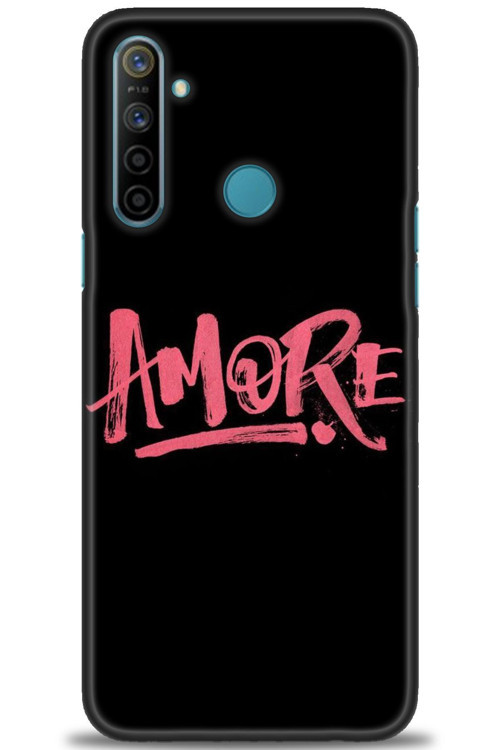 Realme C3 Kılıf HD Baskılı Kılıf - Amore