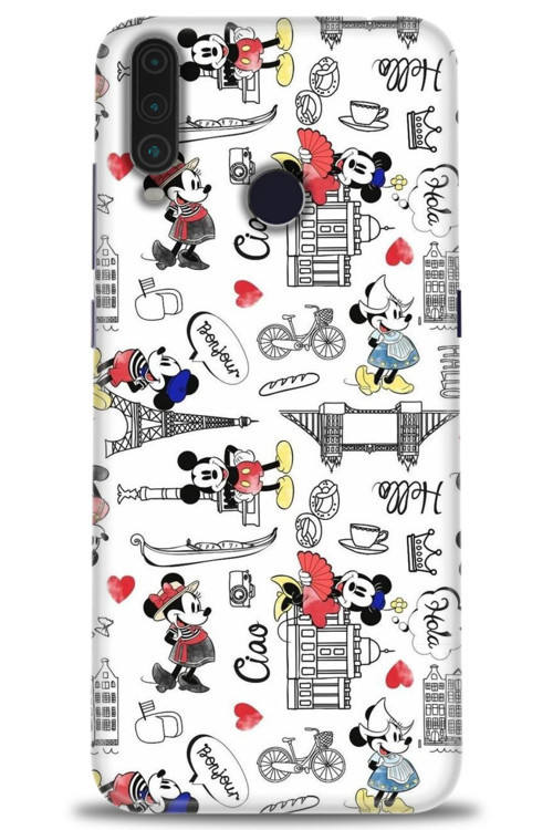 General Mobile GM 10 Kılıf HD Baskılı Kılıf - Mickey Şehirde