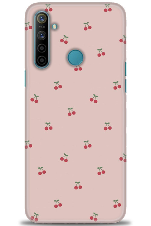 Realme C3 Kılıf HD Baskılı Kılıf - Kirazlar