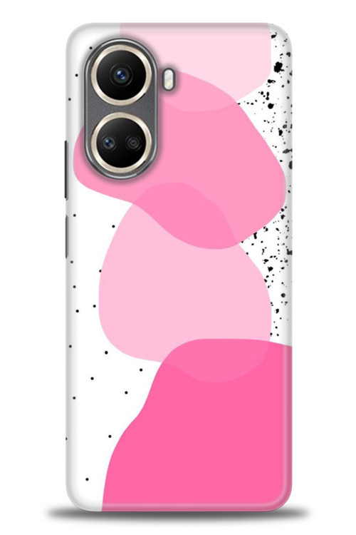 Tecno Camon 19 Neo Kılıf HD Baskılı Kılıf - Pembe Beyaz Siyah