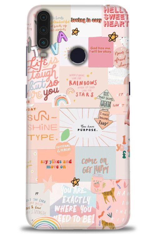 General Mobile GM 10 Kılıf HD Baskılı Kılıf - Hello Sweat