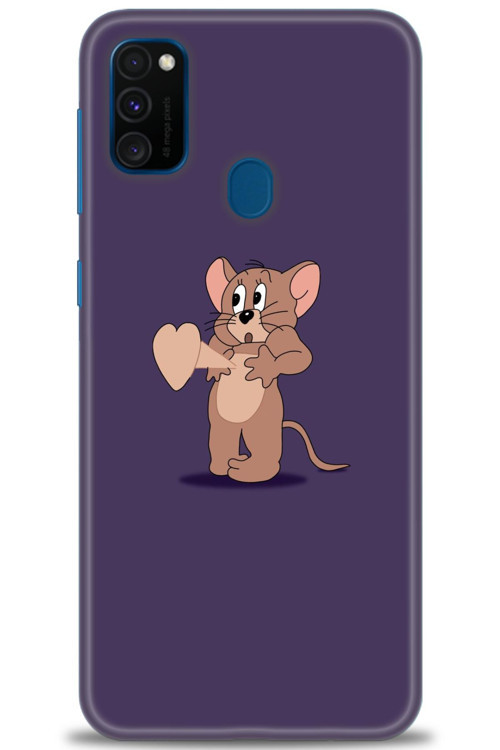 Samsung Galaxy M21 Kılıf HD Baskılı Kılıf - Aşık Jerry