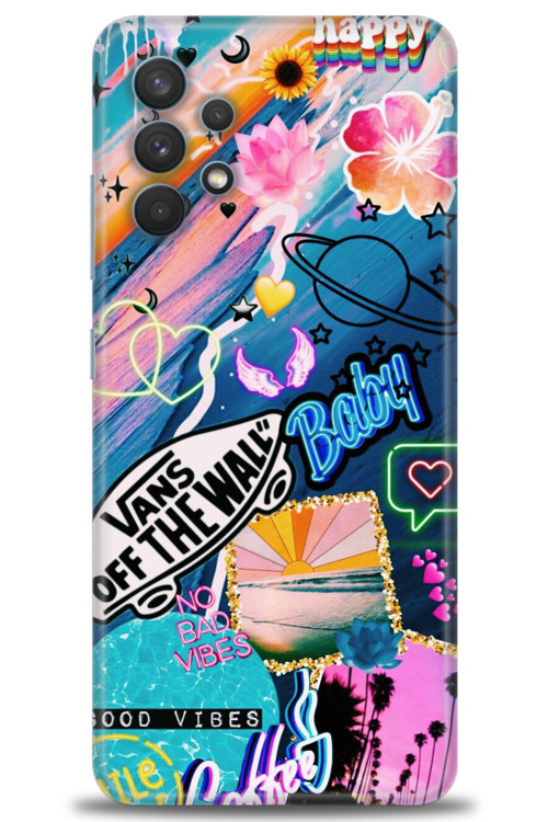 Samsung Galaxy A32 Kılıf HD Baskılı Kılıf - Baby