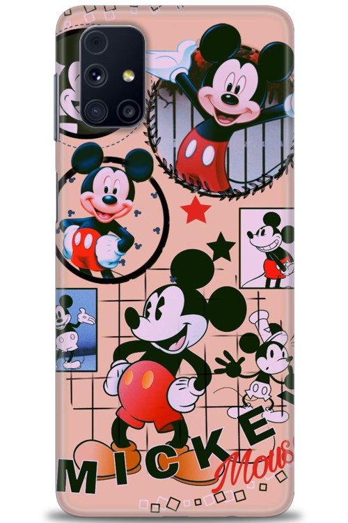 Samsung Galaxy M31S Kılıf HD Baskılı Kılıf - Mickey Mouse