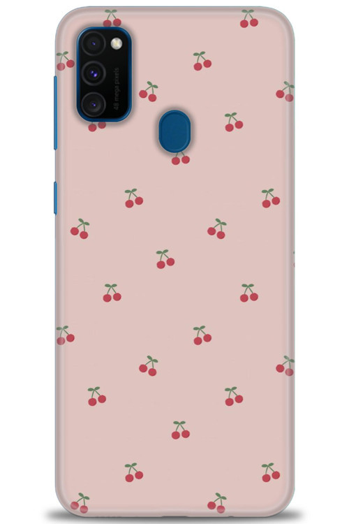 Samsung Galaxy M30S Kılıf HD Baskılı Kılıf - Kirazlar