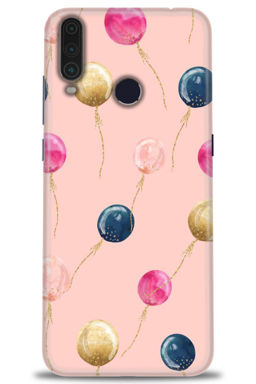 General Mobile GM 10 Kılıf HD Baskılı Kılıf - Uçan Balonlar