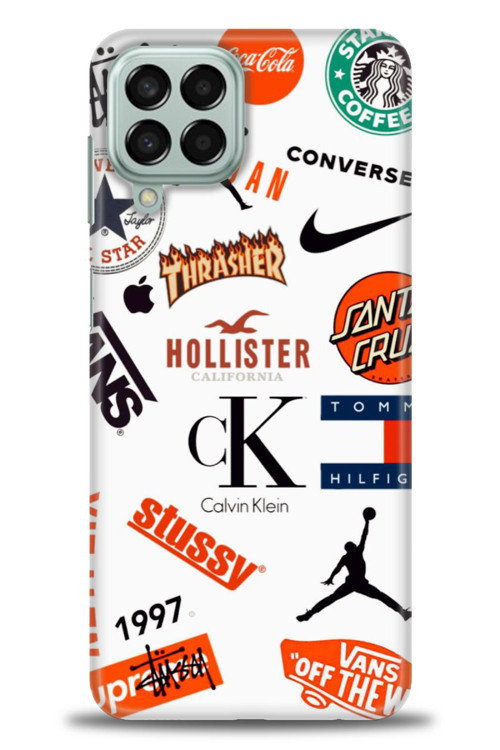 Samsung Galaxy M33 Kılıf HD Baskılı Kılıf - Stussy