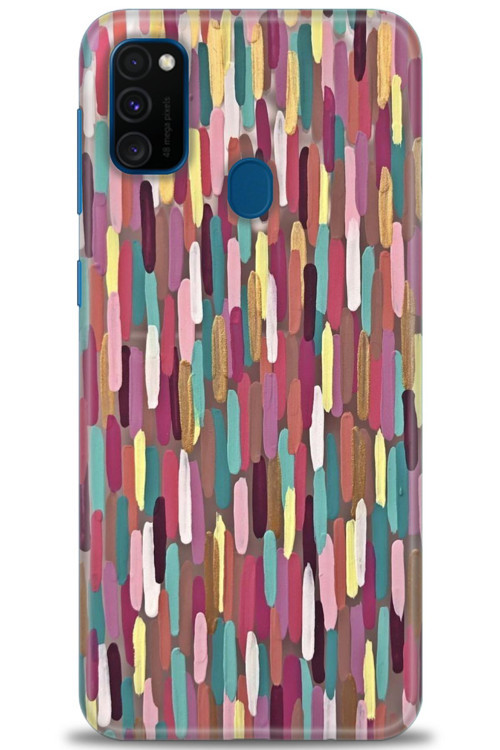 Samsung Galaxy M21 Kılıf HD Baskılı Kılıf - Renk Renk