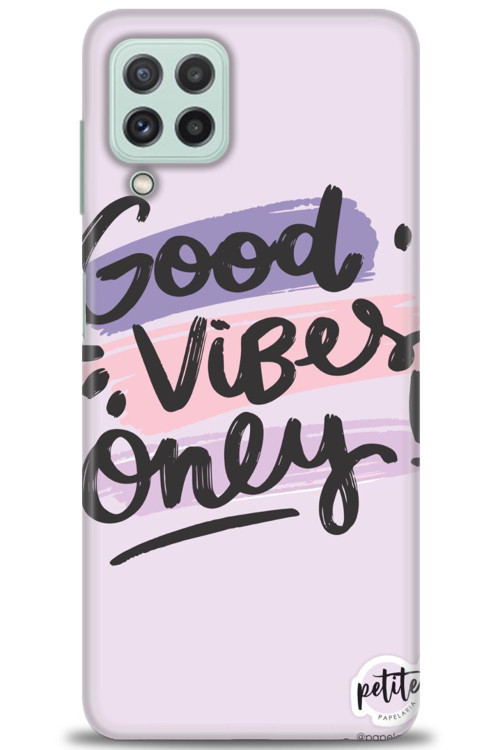 Samsung Galaxy M32 Kılıf HD Baskılı Kılıf - Good Vibes