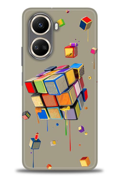 Tecno Camon 19 Pro Kılıf HD Baskılı Kılıf - Zeka Küpü