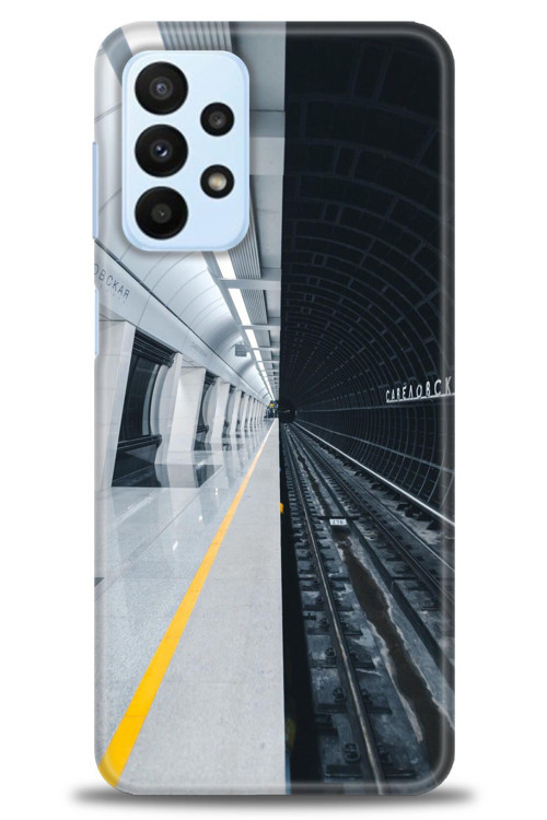 Samsung Galaxy A23 4G Kılıf HD Baskılı Kılıf - Metro Station