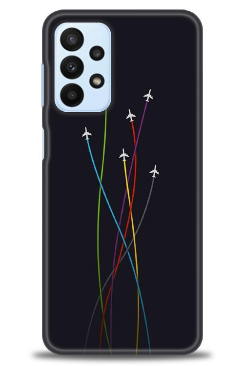 Samsung Galaxy A23 4G Kılıf HD Baskılı Kılıf - Uçaklar