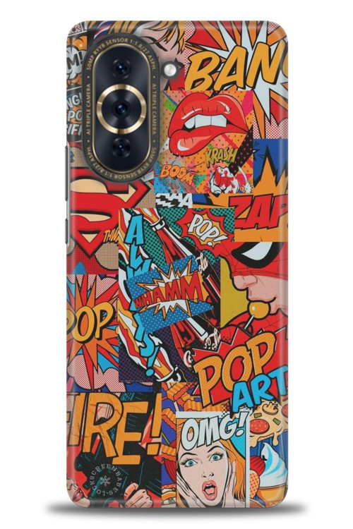 Huawei Nova 10 Pro Kılıf HD Baskılı Kılıf - Cartoons