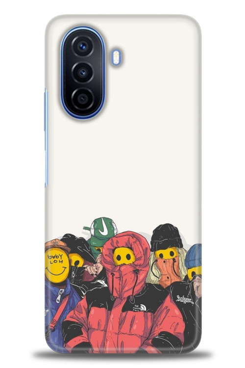 Huawei Nova Y70 Kılıf HD Baskılı Kılıf - Adamlar