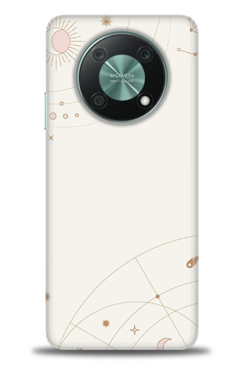 Huawei Nova Y90 Kılıf HD Baskılı Kılıf - Yıldız Haritası