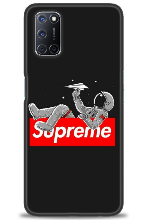 Oppo A52 Kılıf HD Baskılı Kılıf - Supreme