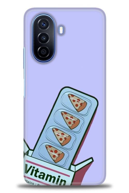 Huawei Nova Y70 Kılıf HD Baskılı Kılıf - Vitamin
